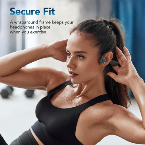 Black technology new swimming sports night running IPX8 waterproof MP3 player with Bluetooth 5.3 suitable for swimming 32G memory true bone