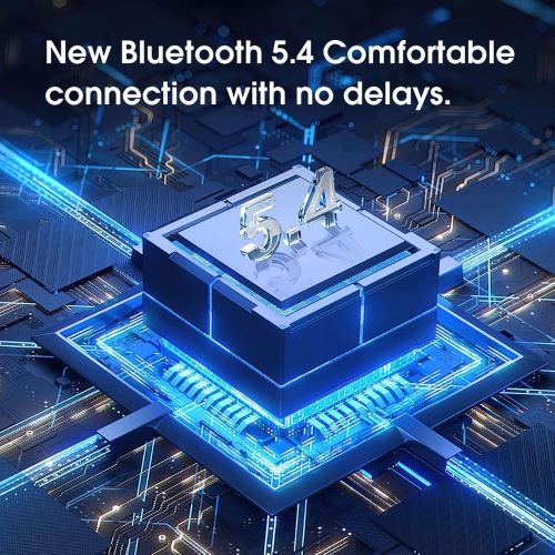 New Bluetooth Headphones, High-quality Ear-hook Wireless Sports Headphones, Waterproof Sports Training, Stereo Bass Earbuds - White