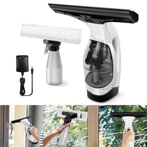 Cordless Rechargeable Window Vacuum Cleaner – Handheld Electric Glass Cleaner for Windows, Tiles, Mirrors, Countertops, and Car Windshields