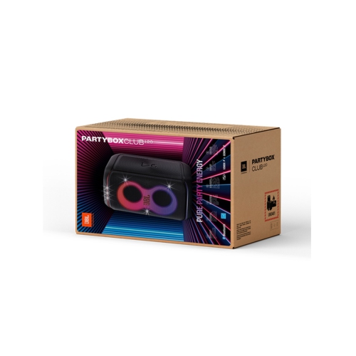 JBL PartyBox Club 120 Portable party speaker(Black) +JBL Party Light Stick-Bundle