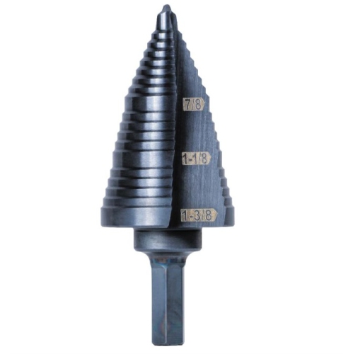 Klein Tools KTSB15 Double-Fluted Step Drill Bit