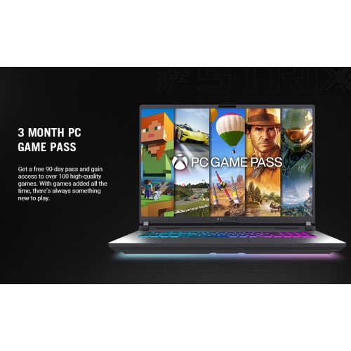 ASUS ROG Strix G16 Gaming Laptop (16” 2.5K 240Hz Display / Intel Core Ultra 9 275HX / NVIDIA GeForce RTX 5060 / 16GB RAM / 1TB SSD / Wi-Fi 7 |