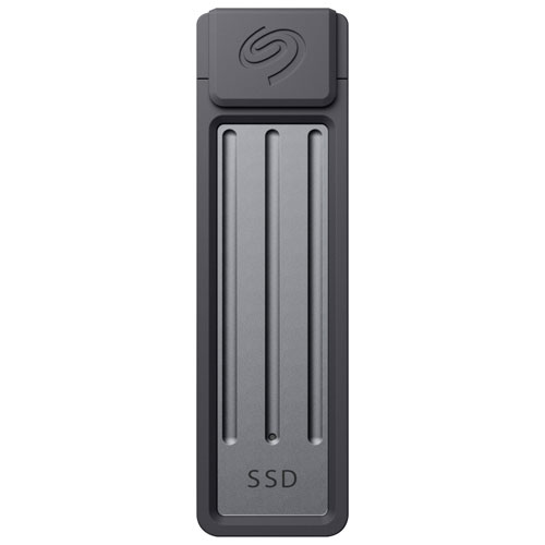 Seagate Ultra Compact 2TB USB-C External Solid State Drive - Dark Grey