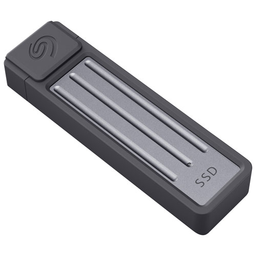 Seagate Ultra Compact 1TB USB-C External Solid State Drive - Dark Grey