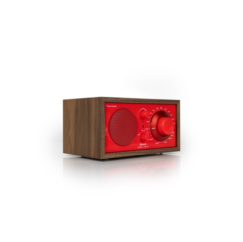 Tivoli Audio Model One Table Top AM/FM Radio with Bluetooth and Aux Input 70's Colour Collection - Poppy Red
