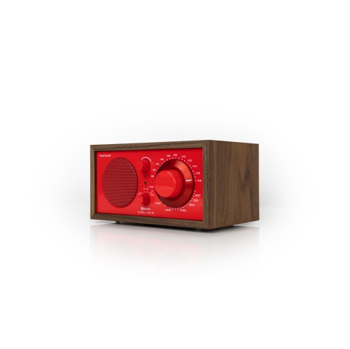 Tivoli Audio Model One Table Top AM/FM Radio with Bluetooth and Aux Input 70's Colour Collection - Poppy Red
