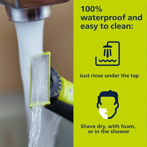 Philips OneBlade 360 Face, Wet & Dry, Trim, Edge & Shave with the 360 Blade, QP2724/22