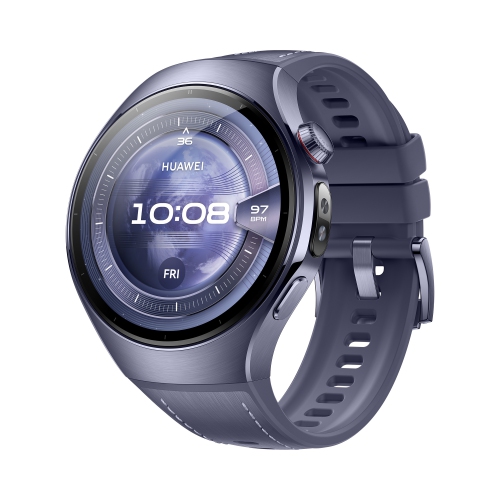 HUAWEI Watch 5, 46mm Smartwatches, Multi-Sensing X-TAP Technology, Spherical Sapphire Glass, Two Battery Modes, Intuitive Smart Gestures, Compatible