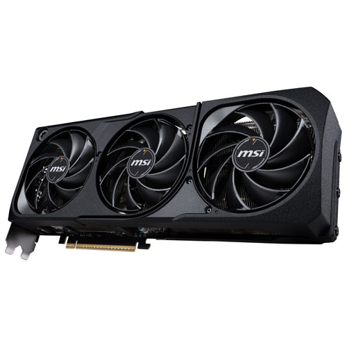 Carte graphique GeForce RTX 5070 Ti Shadow 3x OC GDDR7 de 16 Go de MSI