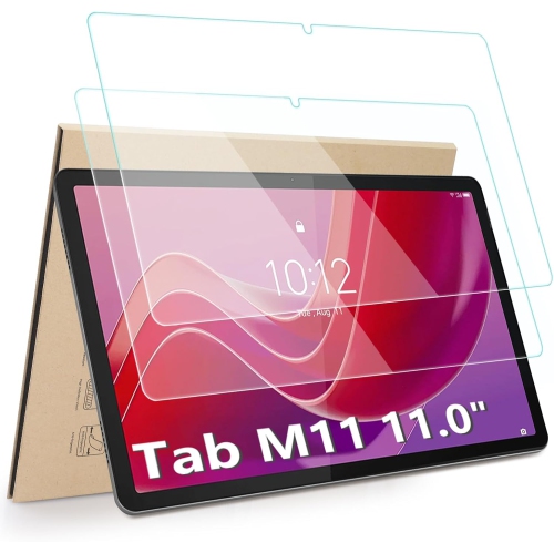 Hianjoo [2-Pack] Screen Protector Compatible with Lenovo Tab M11 11.0" 2024 Release, [HD Clarity] [9 Hardness] Tempered