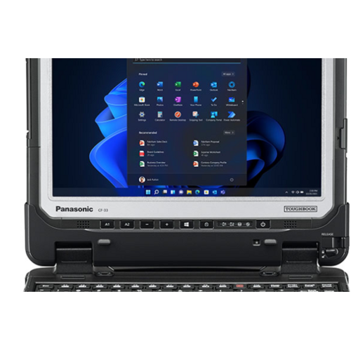 Panasonic Toughbook CF-33 12" QHD Touchscreen 2-in-1 Laptop - Intel Core i5-10310U - 32GB - 2TB SSD - Windows 11 Pro - Silver, Black by PANASONIC - Refurbished condition - Image 6