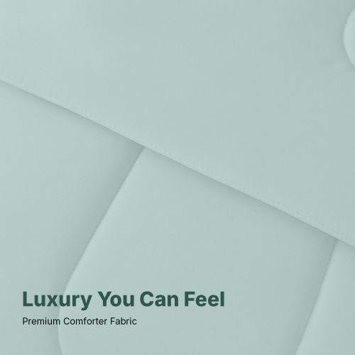 Beddora 7-Piece Bed in a Bag – Includes Comforter, 2 Shams, Flat Sheet, Fitted Sheet & 2 Pillowcases – Ultra-Soft, All-Season Bedding