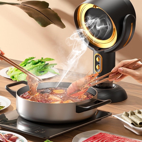 Smoke Fan for Smoking Indoors, Portable Detachable Range Hood, Smoke Purifier for Indoor Barbecue