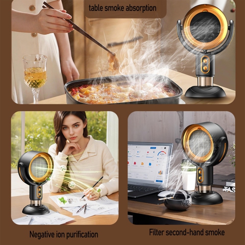 Smoke Fan for Smoking Indoors, Portable Detachable Range Hood, Smoke Purifier for Indoor Barbecue