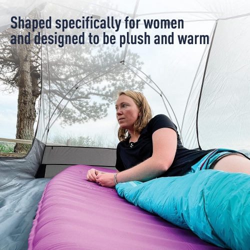 Sea to Summit Comfort Plus Self-Inflating Foam Sleeping Pad for Camping