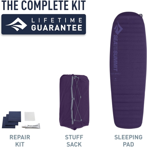 Sea to Summit Comfort Plus Self-Inflating Foam Sleeping Pad for Camping