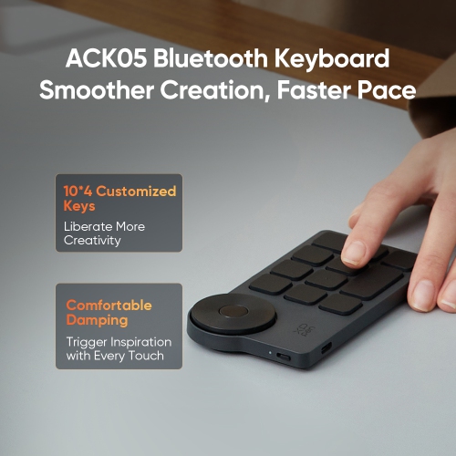 Tablette à dessin 21&nbsp;po 5 K QHD avec stylet pression écran 16384 Pen et clavier sans fil ACK05