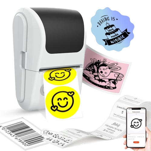 THE WAY  Mini Thermal Label Printer Portable Printer List Name Classification Identification Clothing Label Printer Suitable for Small Business