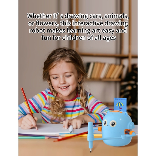 Early childhood intelligent automatic painting robot 3-8 years old enlightenment children's birthday toy creative learning suitable for boys and