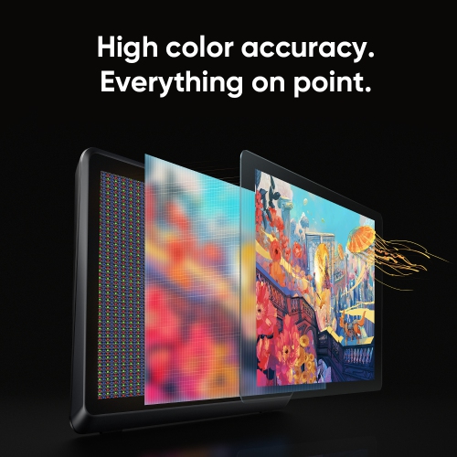 Tablette de dessin 130 % sRVB 22&nbsp;po de XPPen – Tablette artistique haute précision avec 16384 stylet à pression