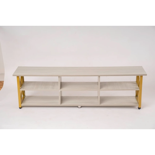 Solid Modern TV Console Table