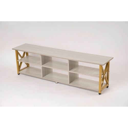 Solid Modern TV Console Table