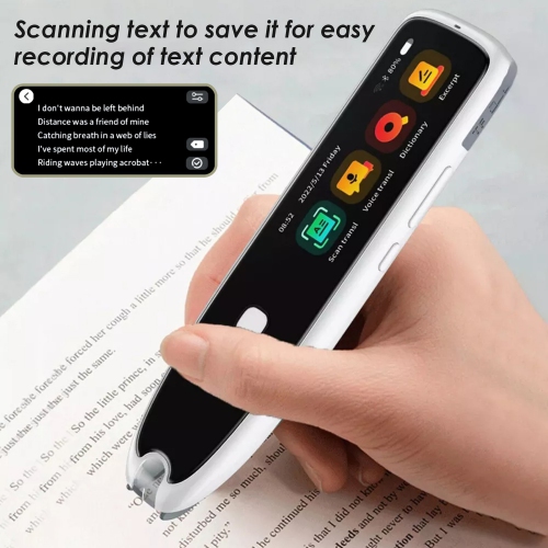 Translator Pen, Scan Reader Pen for Dyslexia, Digital Pen Scanner Text to Speech Device,Translator Pen Support Bluetooth for Students Adults