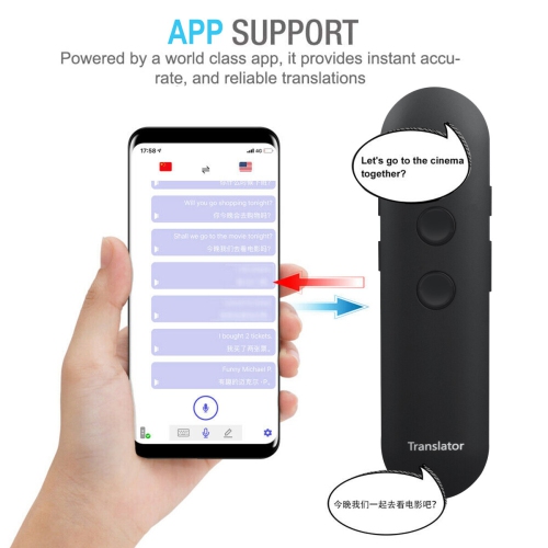 97 Languages Translator Portable Smart Translator Instant Voice Translation