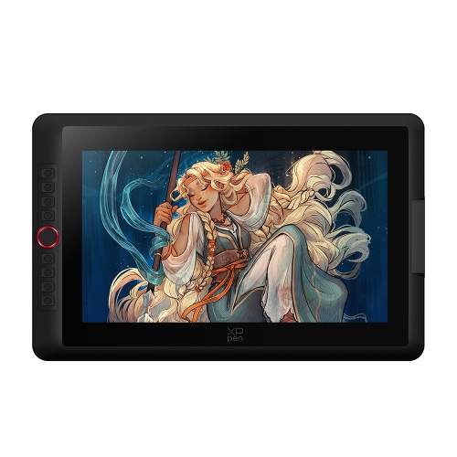 XPPen 15&nbsp;po Nouveau stylet graphique mis à niveau Moniteur Technologie laminée à dessin Écran 16384 15,6 niveaux Stylet