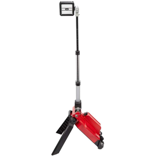 Lampe de tour Milwaukee 212020 M18 Rocket double avec une clé