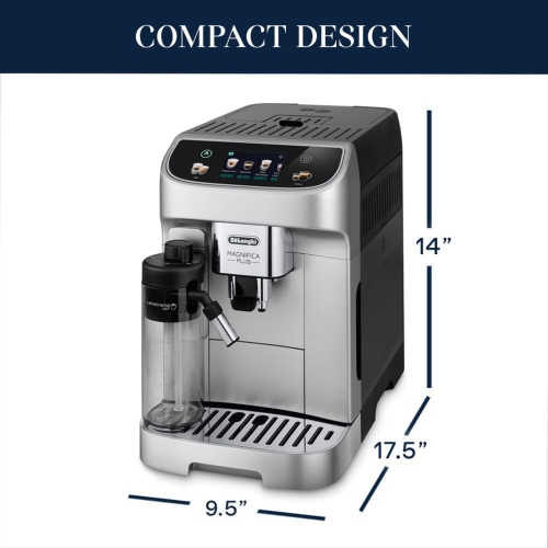 Delonghi Magnifica Plus Fully Automatic Espresso Machine - Silver