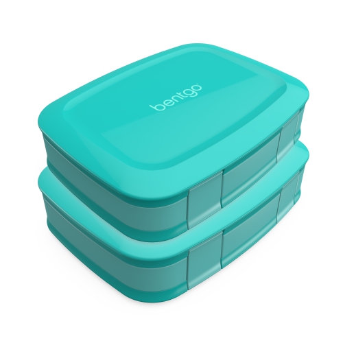 Bentgo Fresh Leakproof Luncbox - 2 Pack Aqua
