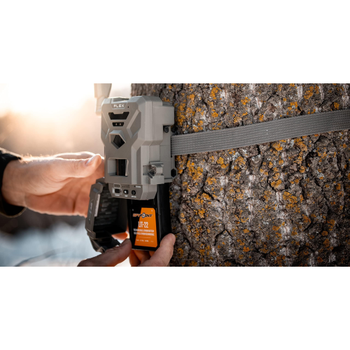 Bloc-piles rechargeable au lithium LIT-22 DE SPYPOINT – Compatible avec la série FLEX (M, foncé, S, G-36, Plus) – Comprend un câble de recharge c.a.