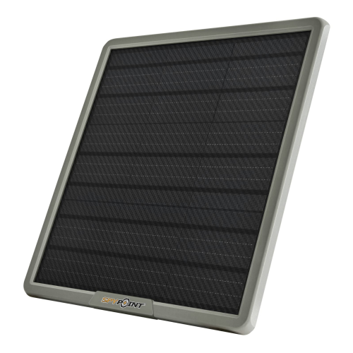 SPYPOINT SPLB-22 Solar Panel for Trail Cameras – 15,000mAh Internal Battery, 12V/9V/6V Power Outlets, DC Charger Included – Outdoor Solar Power