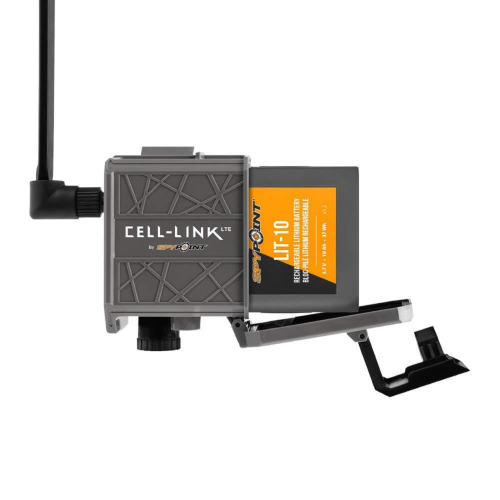 Pile au lithium rechargeable SKYPOINT LIT-10 3,7 V – 10 200 mAh pour caméras de chasse LINK-MICRO et CELL-LINK – Comprend un câble de