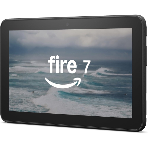 Tablette Fire 7 12ᵉ d'Amazon avec écran de 7&nbsp;po, lecture et montre - Boîte ouverte