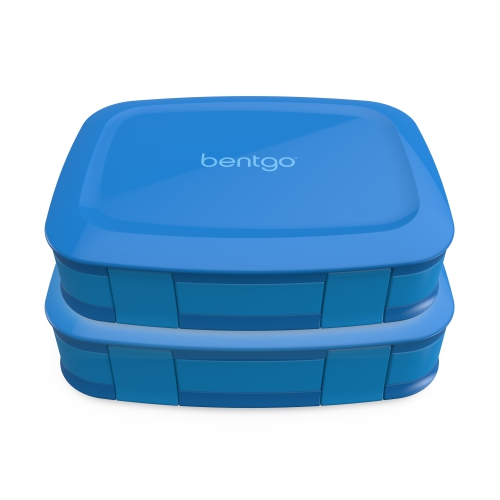 Bentgo Fresh Leakproof Lunch Box - 2 Pack Blue