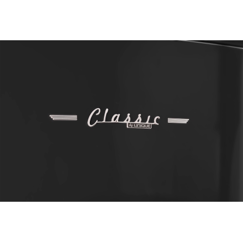 Unique Appliances Classic Retro 16.7 cu.ft Bottom Freezer Refrigerator - Matte Black, Energy Star