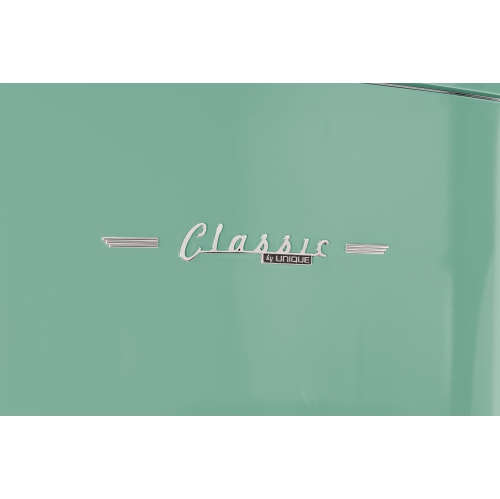 Réfrigérateur à congélateur inférieur rétro classique 16,7 pi³ d'Unique Appliances - Turquoise océan, Energy Star