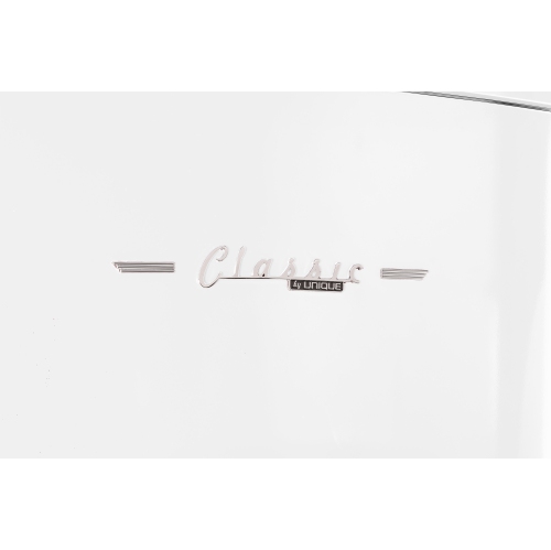 Unique Appliances Classic Retro 16.7 cu.ft Bottom Freezer Refrigerator - Marshmallow White, Energy Star