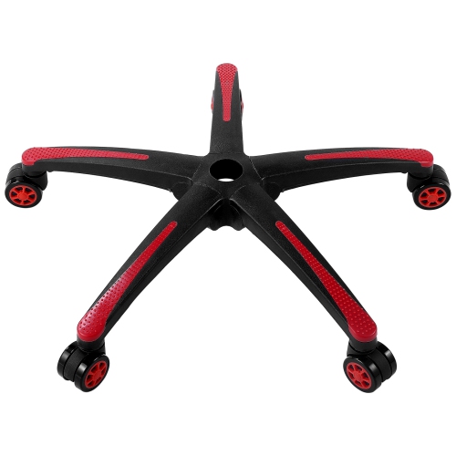 VEVOR 28" Office Chair Base Replacement, 2500 lbs Static Load, Computer Desk Chair Stool Base Part with 5 Casters and Reinforced Legs, Desk Chair