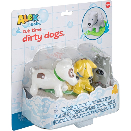 ALEX: Dirty Dogs Bath - Bathtime Water Toys