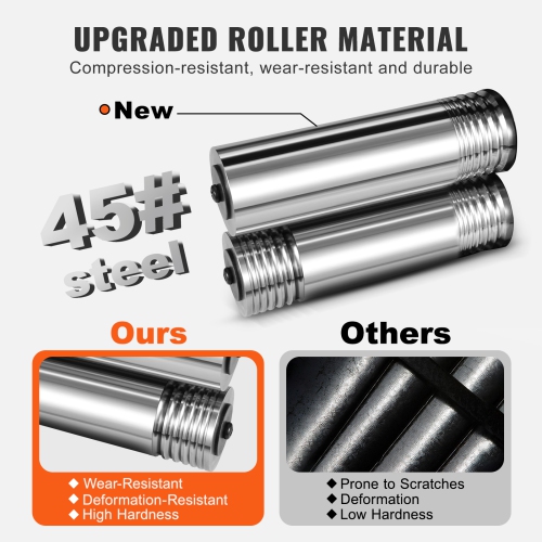 VEVOR 2.95"/75 mm Jewelry Rolling Mill Machine,1: 2 Gear Ratio, 3-in-1 Multi-function Rolling Mill,0.03-6.5mm Press Thickness for Metal Jewelry