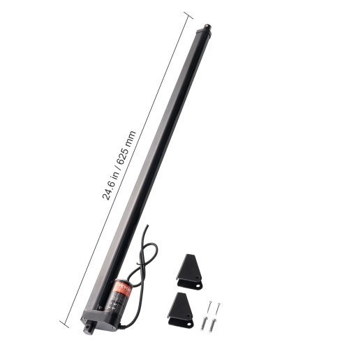 VEVOR 12V Linear Actuator, 20 Inch High Speed 0.55"/s Linear Actuator, 220lbs/1000N Linear Motion Actuator with Mounting Bracket and IP54 Protection