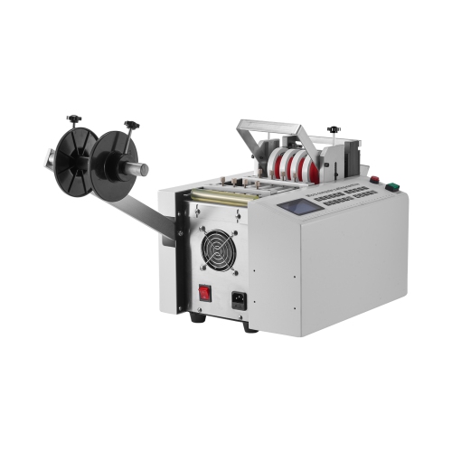 VEVOR 1-85mm Cutting Width Auto Heat-Shrink Tube Cutter, Cable Pipe Cutting Machine, 0.1mm-99999.9mm Length, for Heat Shrink Tube, Fiberglass Tube,
