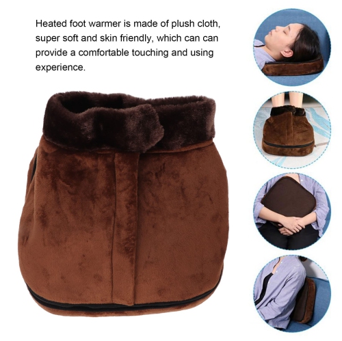 Foot Massager,Detachable Heating Massage Feet Warmer,Foot Massager Heating Kneading Foot Massager Machine