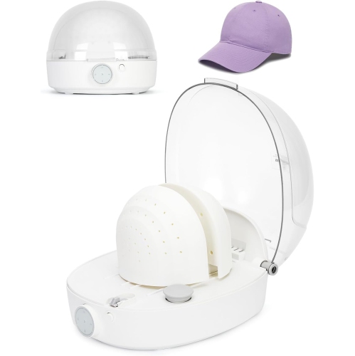 Cap Care Machine,Automatic Cap Cleaner with Steam & Dry,Multi-Functional Hat Cleaner Machine,Hat Shaper for Bucket Hat Baseball Cap,Hat Shaper