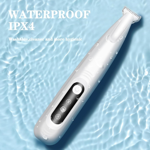 Dog Paw Trimmer,Pets Grooming Kit with LED Light,Rechargeable Cordless Low Noise Clipper for Dog Cat Hair Around Paw Face Eyes Ears Rump