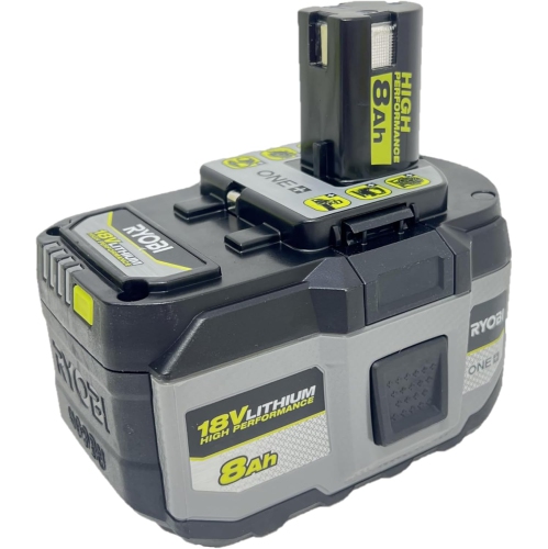 Ryobi ONE+ 18V 8.0 Ah Lithium-Ion HIGH Performance Battery PBP1008, Black
