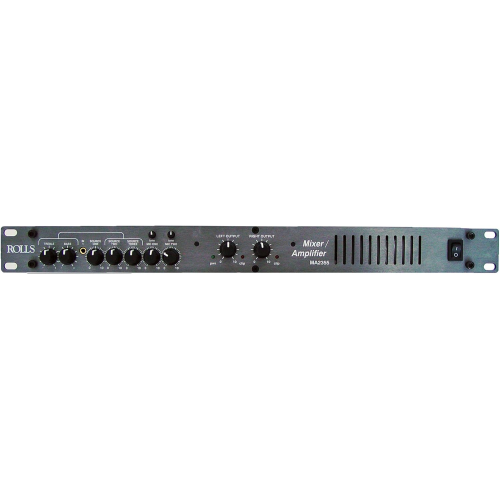 Image 1 of 2.. Rolls MA2355 Rack Mount Mixer/Amplifier